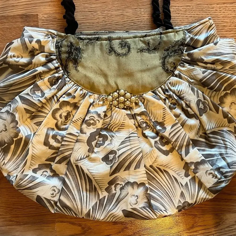 Floral Butterfly Embellished Women's purse